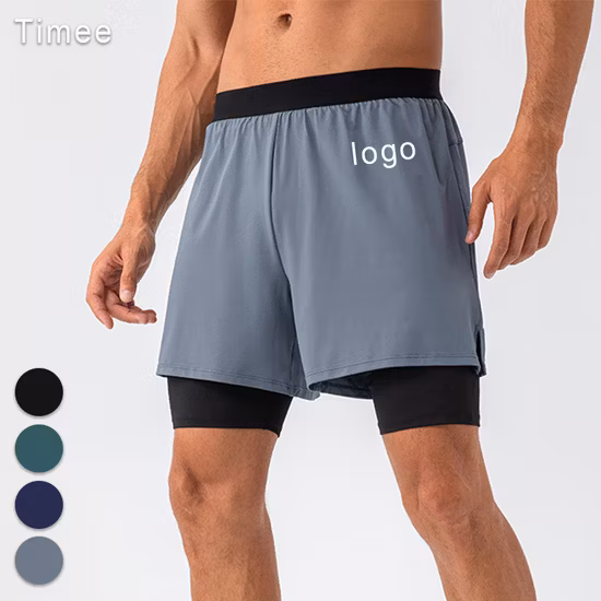 Breathable Quick Drying Double-Layer Casual Beachwear Summer Men&prime;s Waterproof Beachwear