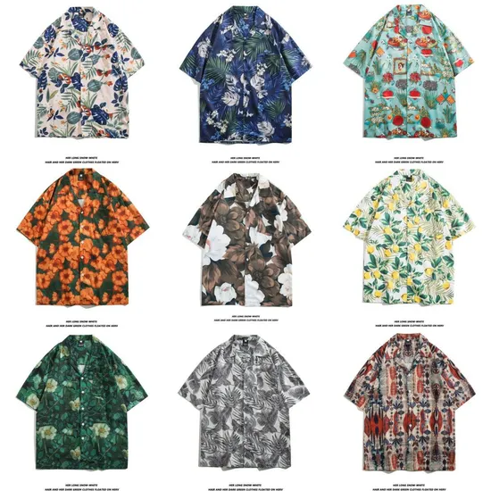 Venda quente verão nova impressão masculina casual curta